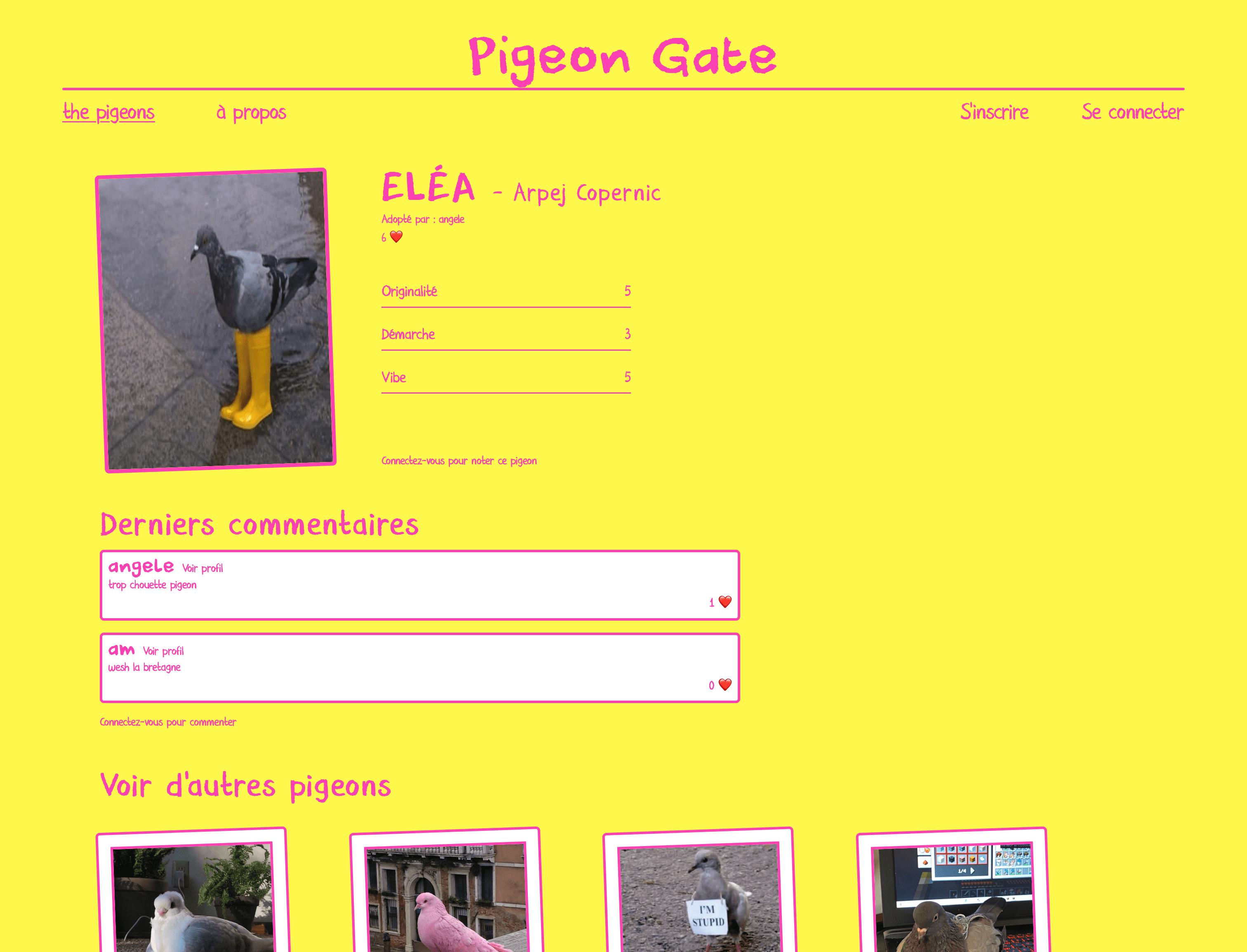 Pigeon Gate